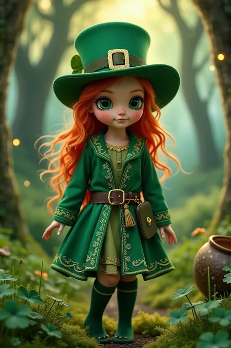  Nina Osborn costume ( female green leprechaun )
