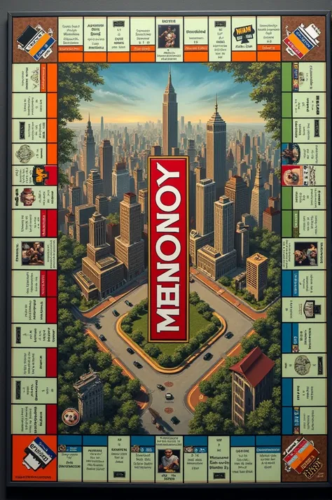 Create a monopoly board