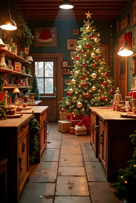 Create a Christmas-themed escape room 