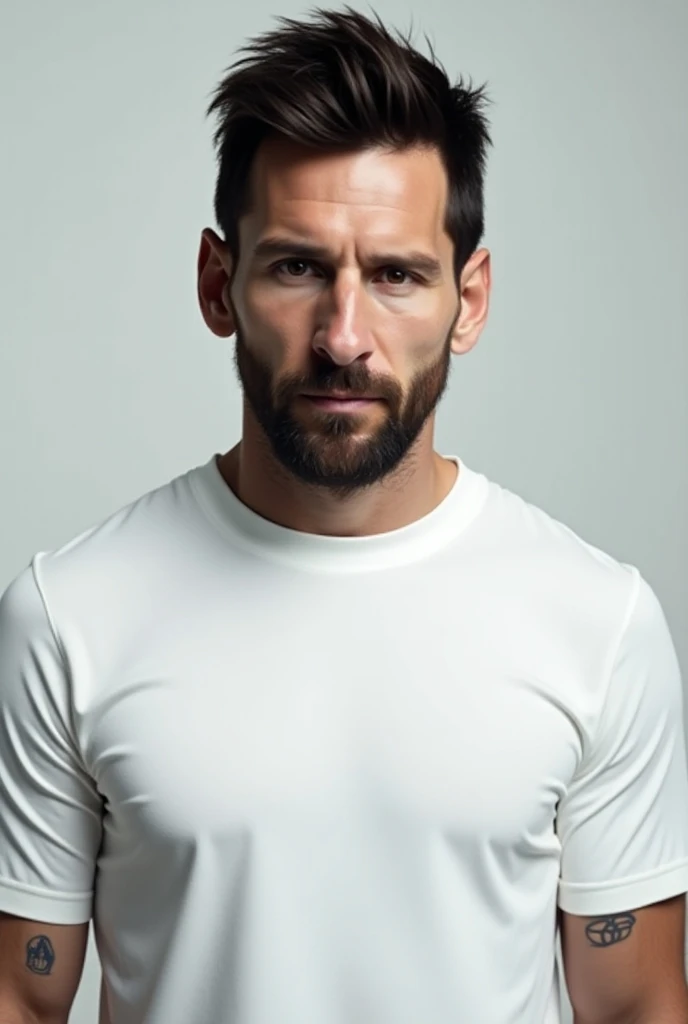 Messi wearing cold fabric t-shirts 