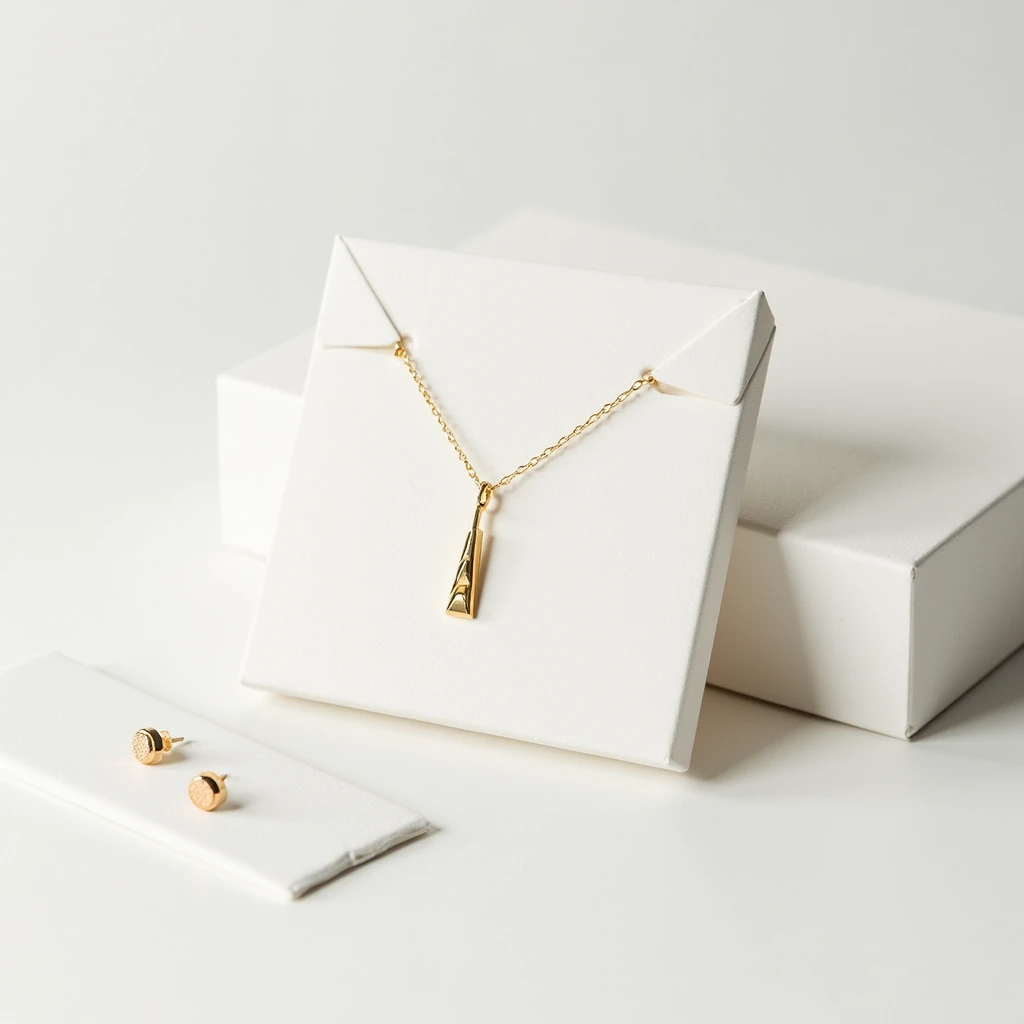 necklace and earring packaging 、 simple 