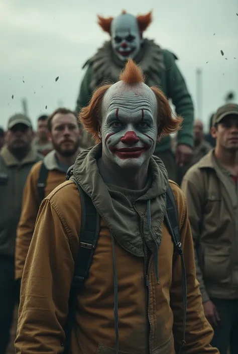 The few survivors came together to face the clowns .  They discovered that the only way to defeat them was to face their deepest fears. With renewed courage ,  each confronted their insecurities and transformed fear into strength .

