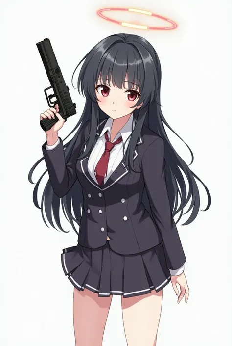  Tsukatsuki Rio is a non-playable student at Millennium Science School in the 2021 role-playing game, blue archive.  She is the former president of the school and uses a gun as a weapon .  She is also known as a main antagonist in the second Game volume , ...