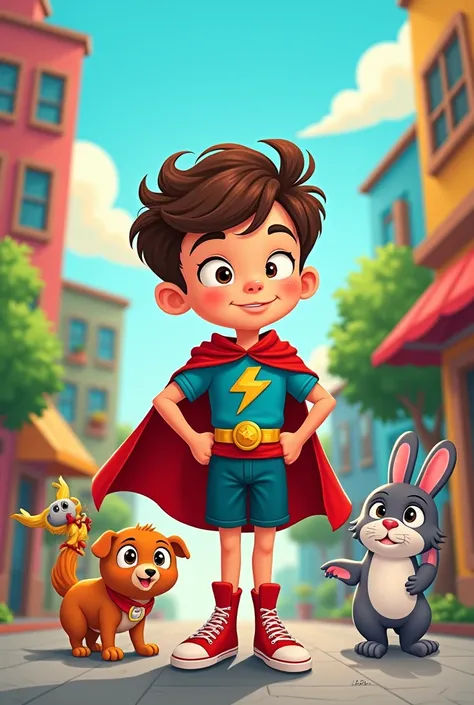 A boy named Arturo who saves animals but comic