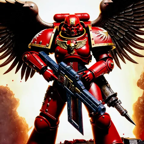 Warhammer 40K female space marine blood angel