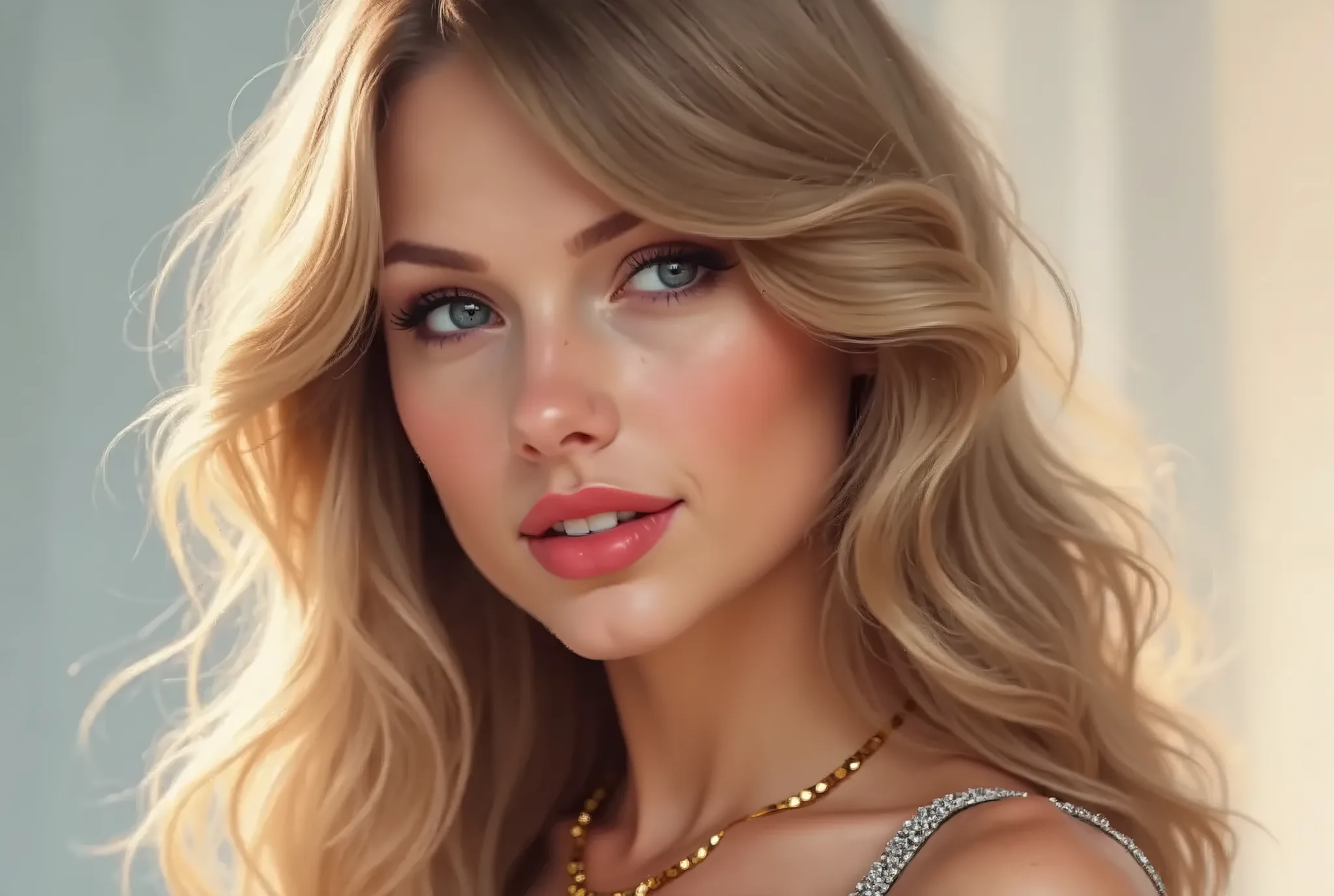 Beautiful portrait of Taylor Swift