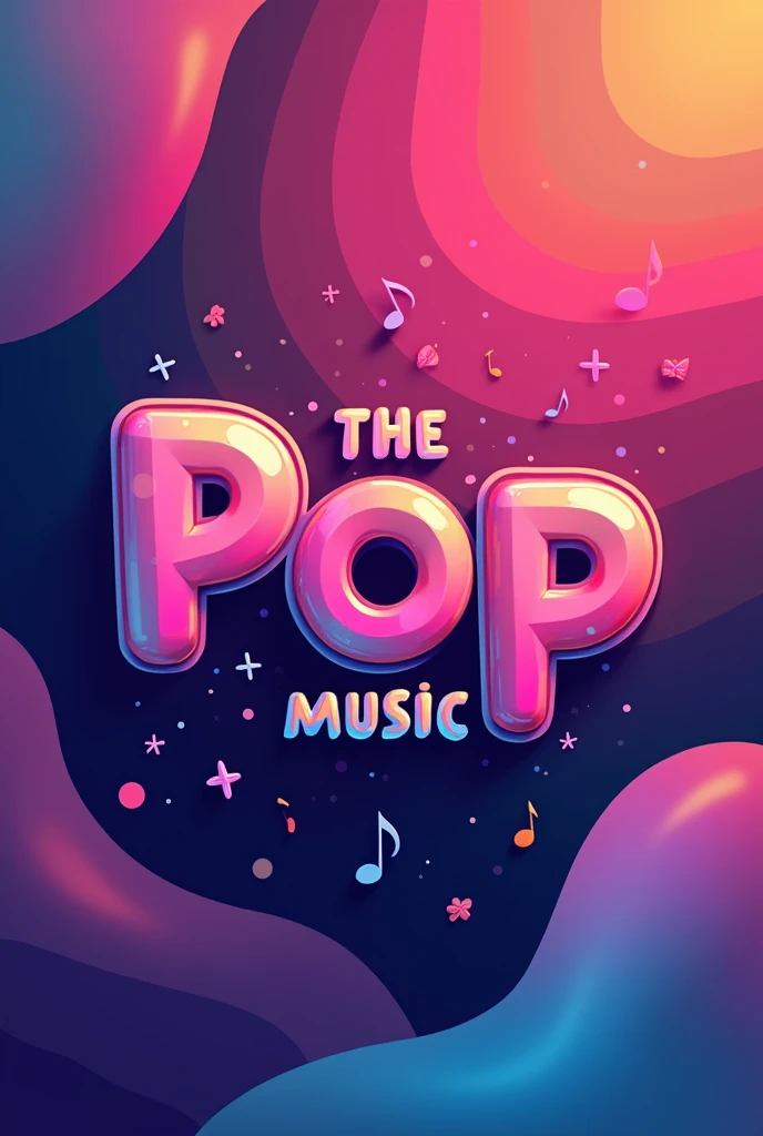 Pop music logo 