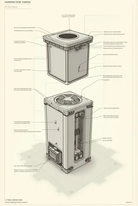 
Help me create a detail diagram using the above picture using the accelerator to combine the trash can