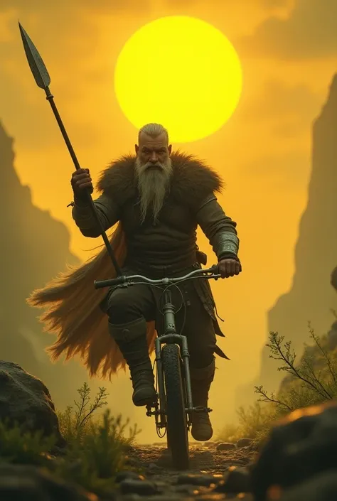 Pocket saplings? said the Viking, quickly reaching for his spear. As he did so, he was biking upwards to a yellow sphere.