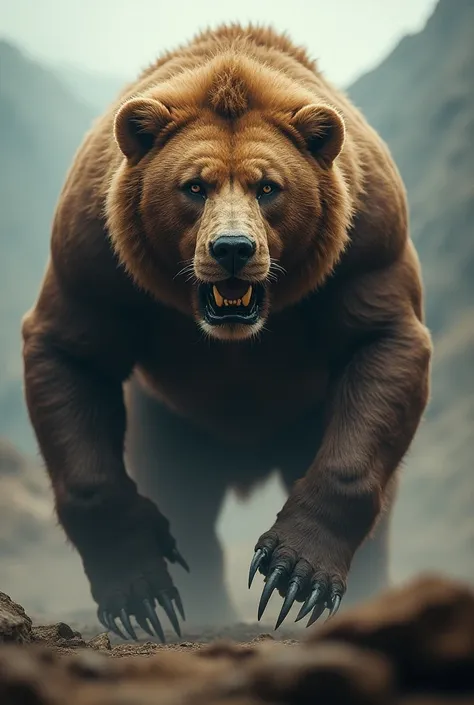 Bear Hybrid Lion danger look 