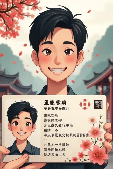 Help me generate a Taiwanese ID card called Li Jinkai