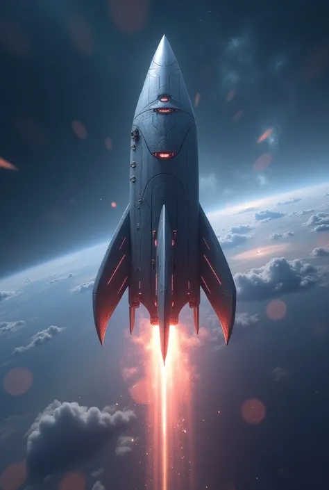 A rocket looking missile, fantasy, 4k resolution