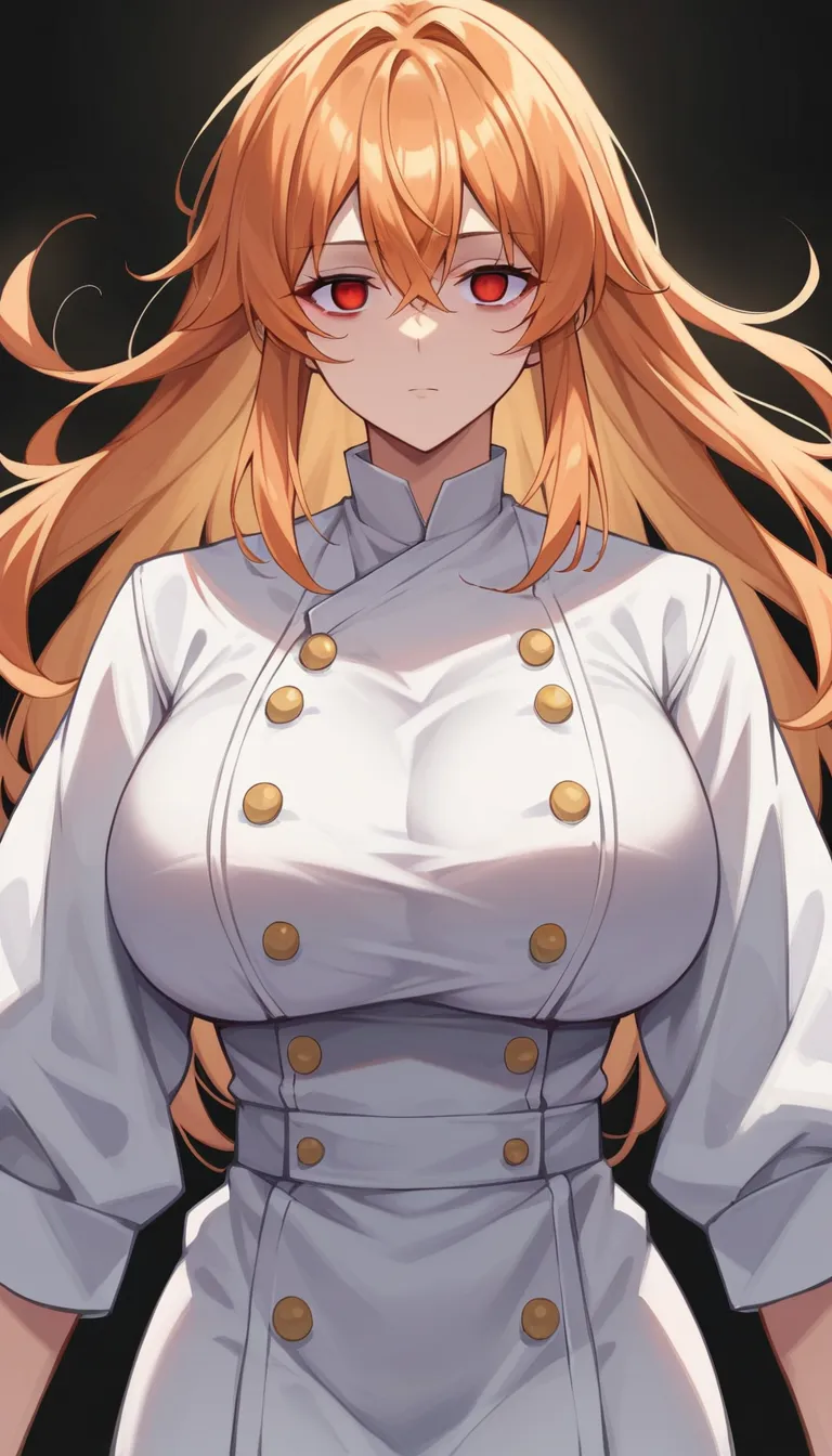 score_9, score_8_up, score_7_up, score_6_up, score_5_up, score_4_up, break source_anime,1girl,erina nakiri, long hair, orange ha...