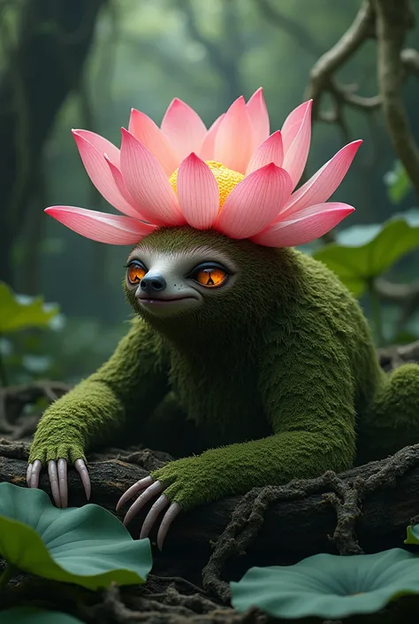 Dangerous hybrid fusion of sloth and lotus  realistic in hd quality.

