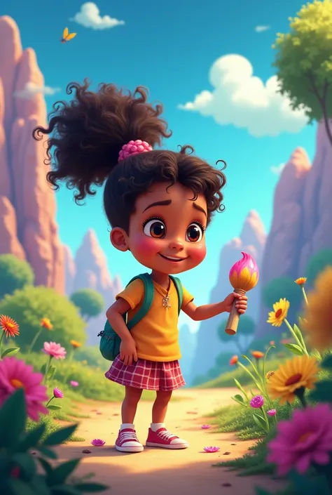 Heres a sample cartoon video script:

Title: "The Magic Paintbrush"

Genre: Animated Adventure/Comedy

Target Audience: s 6-12

Characters:

1.⁠ ⁠Luna (protagonist, a creative and curious young artist)
2.⁠ ⁠Pixel (Lunas trusty sidekick, a talking paint dro...