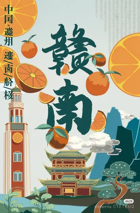 South Gannan Navel Orange Festival event promotional poster