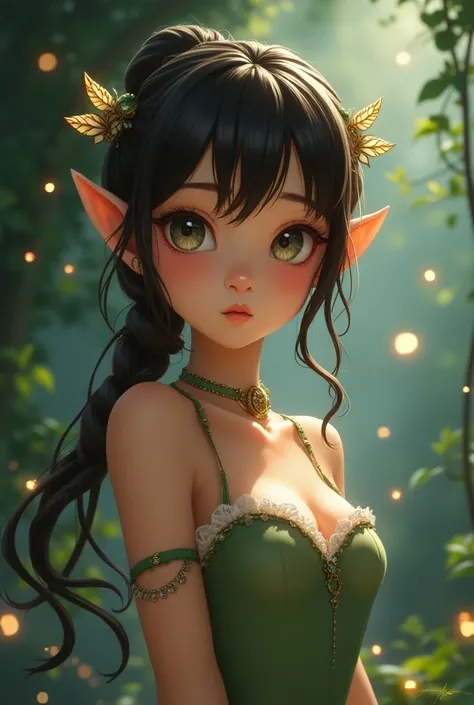 Hot litl elf anime girl litl bobs