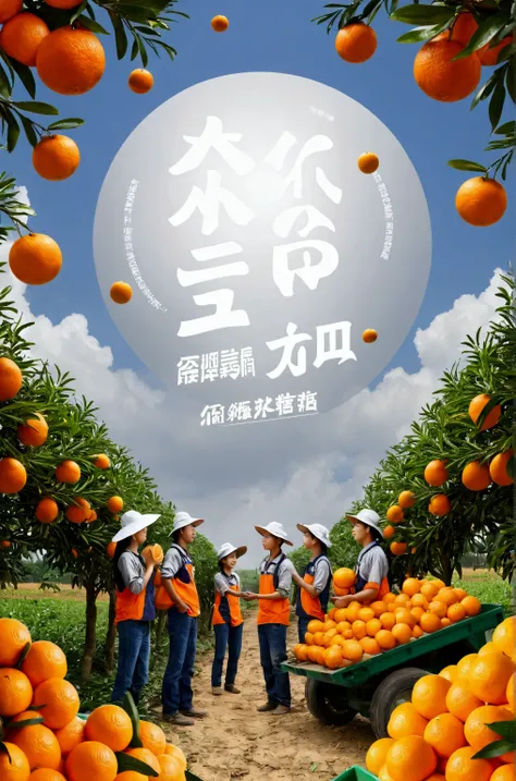  have the characteristics of navel oranges in southern Gannan ， College students help farmers challenge ，Enjoy the breath of youth ， Succeed in the “orange” storm