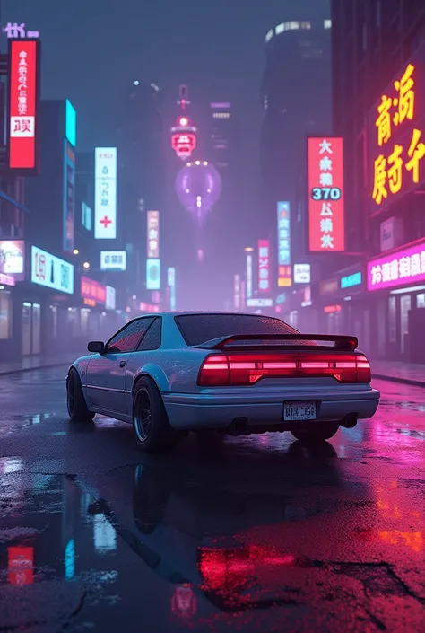 Dream core aesthetics，Nostalgic ，Critical Space ，Glitch Art， Vaporwave Aesthetics ，car， surrealism