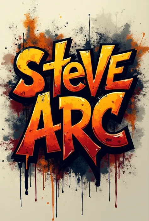 Graffiti name design Steve Arc 

