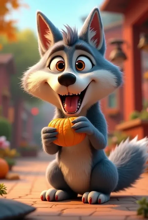 Loup rigolo qui a faim , How Pixar  