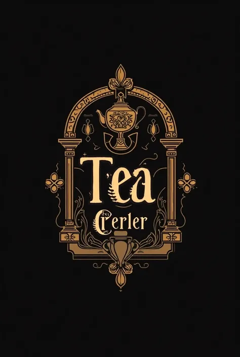  Logo for the KVN team with the name "tea işerler ",  to have Turkish tea  