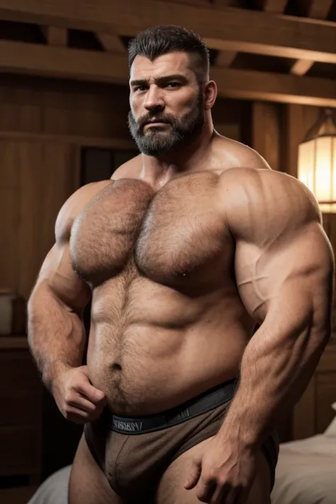 8K HDR Very Extremely Realistic Very Detailed High Quality 8K HDR Very Realistic 43 year old rugged beefy big thick burly chubby bodybuilder muscle bears man, (((japanese))),8KHDR very realistic beared big muscle bear,  and 8KHDR very realistic detailed ru...