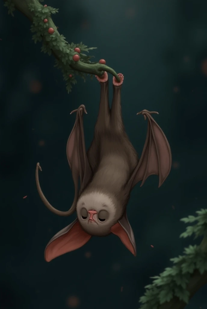 *batty: a calm bat that is most of the time scared , He is very easily frightened ,  he is very fragile and light ,  likes to sleep upside down , he covers himself with his wings when he is afraid and in a hurry*
obs: he is Astros older brother 