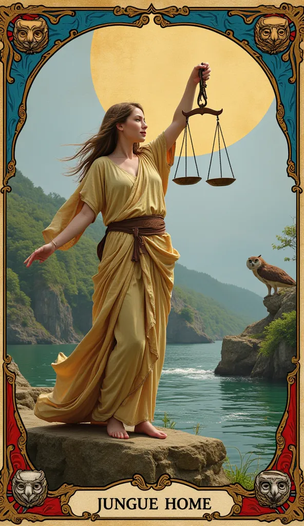 δικαιοσύνη (justice): represented by a woman holding the balanced scales.
ἀνδρεία (courage): represented by the lion.
σοφία (wis...