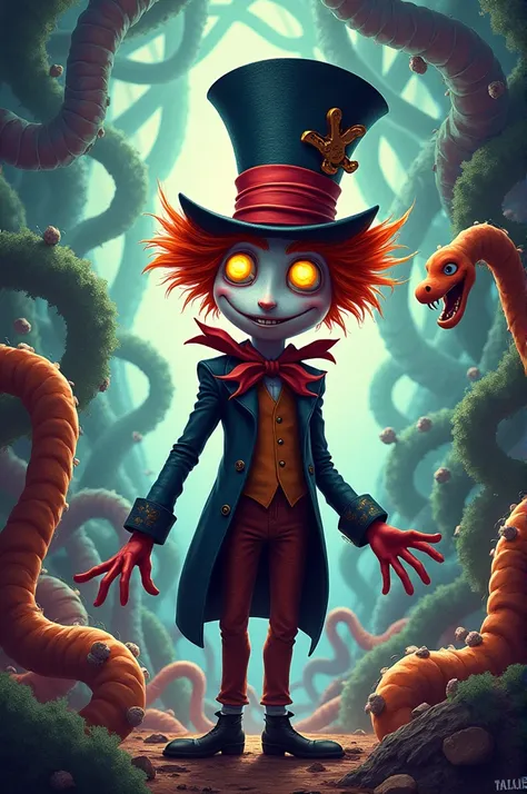 Mad hatter no jogo little big snake