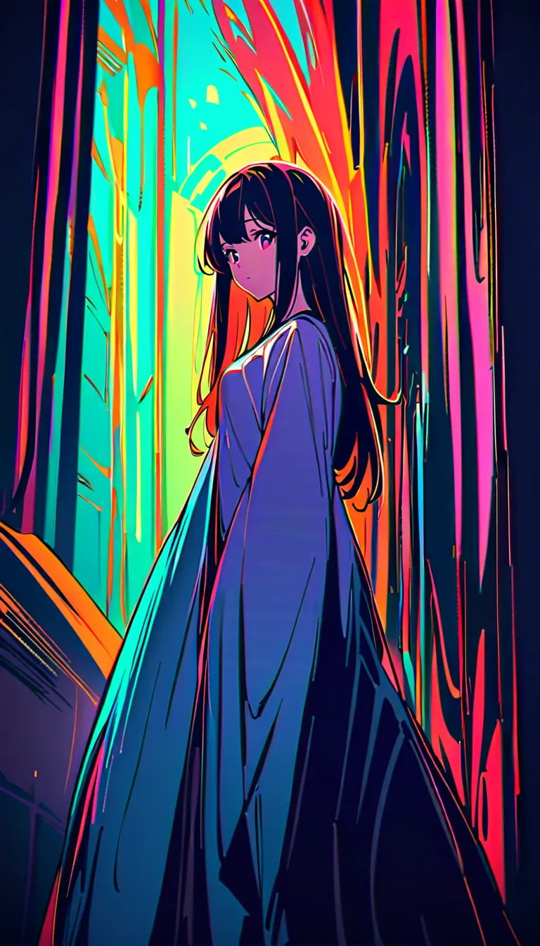 tarot cards:  anime girl, saturated colors,masterpiece,лучший masterpiece,light and shadow,calm colors, fantasy, темное fantasy,...