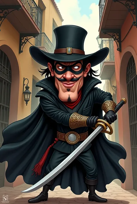 
Caricature of ZORRO