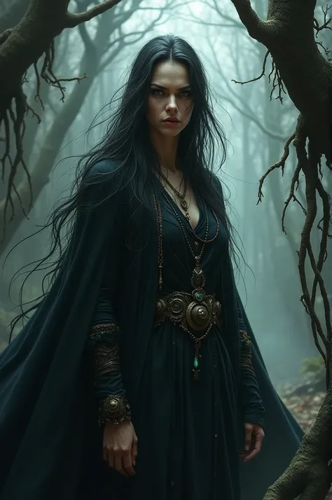 A witch realistic image