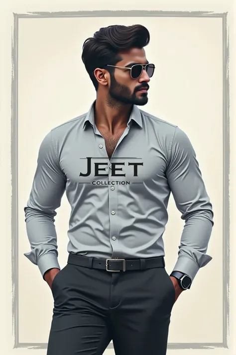 I am having Mens wear I want a logo of mens wear name Jeet collection