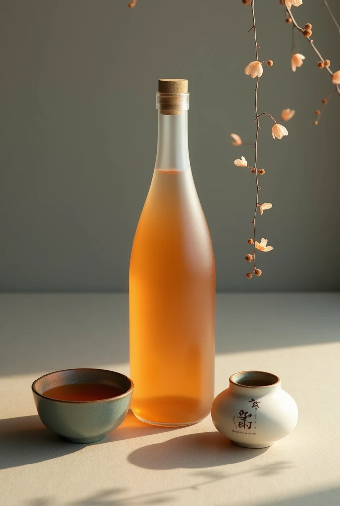 Japanese sake mixed with dashi