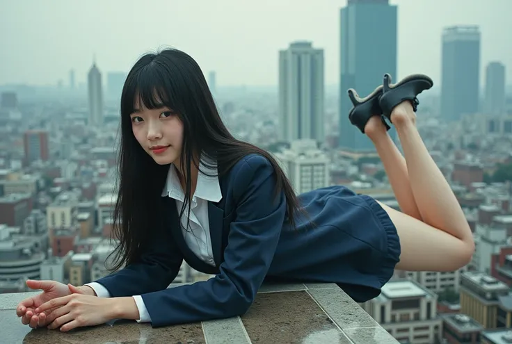 (Real Japanese Best beautiful Hyper Giant Girl), (Super Best masterpiece Hyper Giant Girls Raw Photography Art), (16k,  High Quality,  super high definition,  RAW Photos), (It&#39;s so unrealistic.,  an unparalleled depiction ,  a very unlikely scene ,  fo...