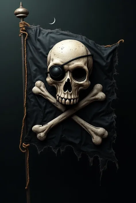 An image of a pirate flag inspired by One Pince Carton