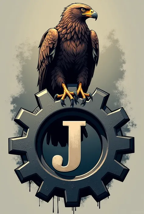  Incorporates a gear  (mechanical symbol ) In the design .  The very masculine condor could be perched on the gear or flying around it. the "j"  could be integrated into the gear or appear at the bottom of the logo .