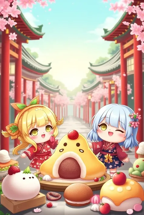 Anime art for Eastern Sweets Day
