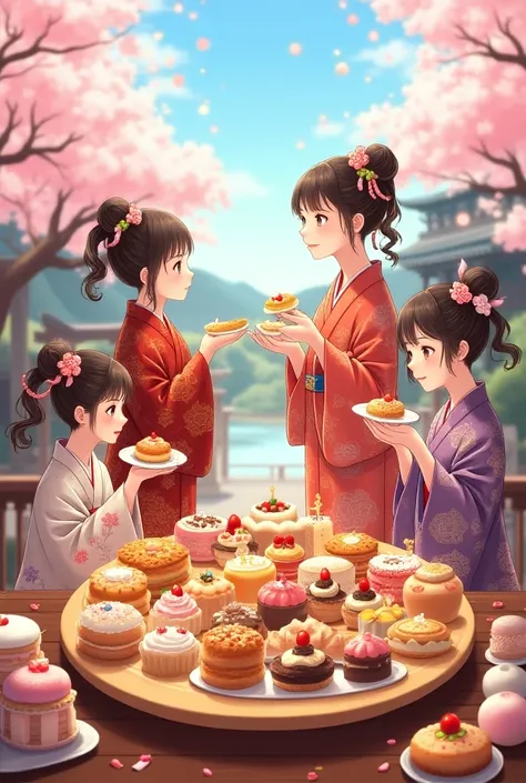 Anime art for Sweet Molasses and Oriental Sweets Day 