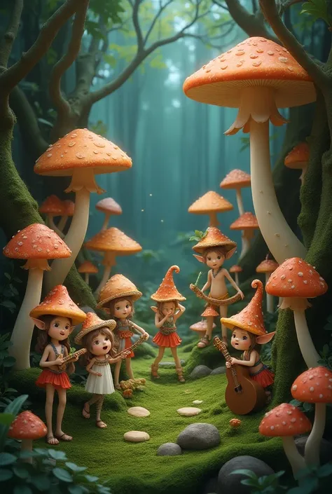 Mushroom elves