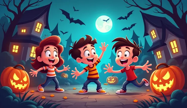 Horror’s not scary when you laugh and play,
Happy haunting, s, it’s a spooky day!
s cartoon 