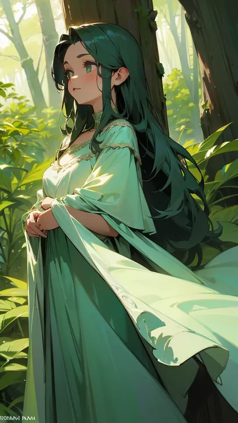 Forest Dryad in a dress