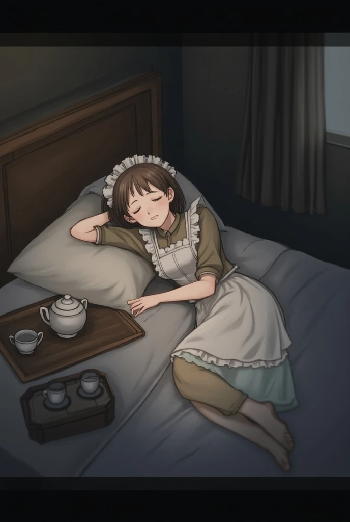 Maid Sleeping