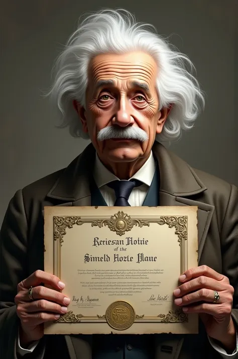 Einstein is the result certificate holder
