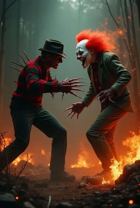 Freddy kruker vs art the clown