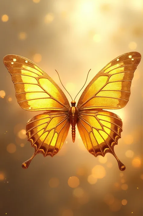 Butterfly in gold