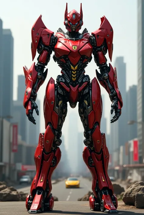 female transformers that can transform into a ferrari with a more bigger an robust body