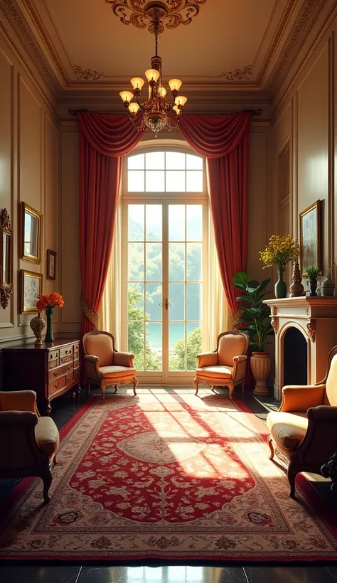 A beautiful room. 