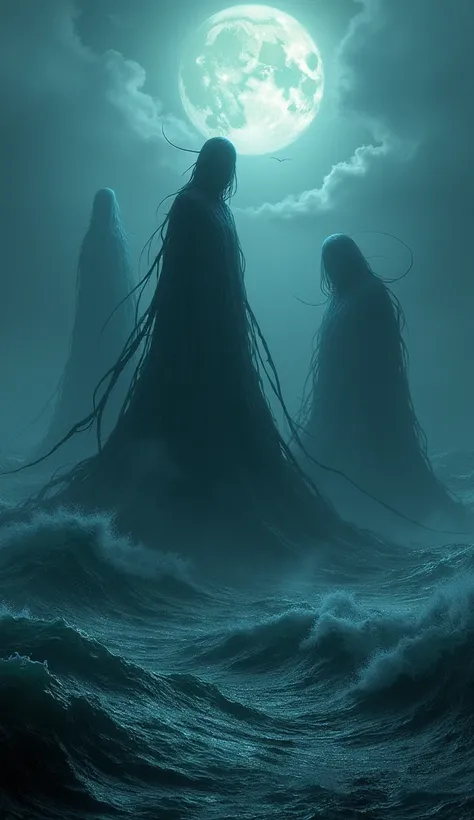 The Annual Rise of the Shadows, In the dark ocean